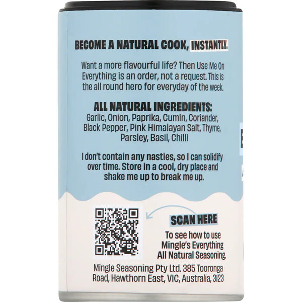 Mingle Use Me On Everything All Natural Seasoning 130g