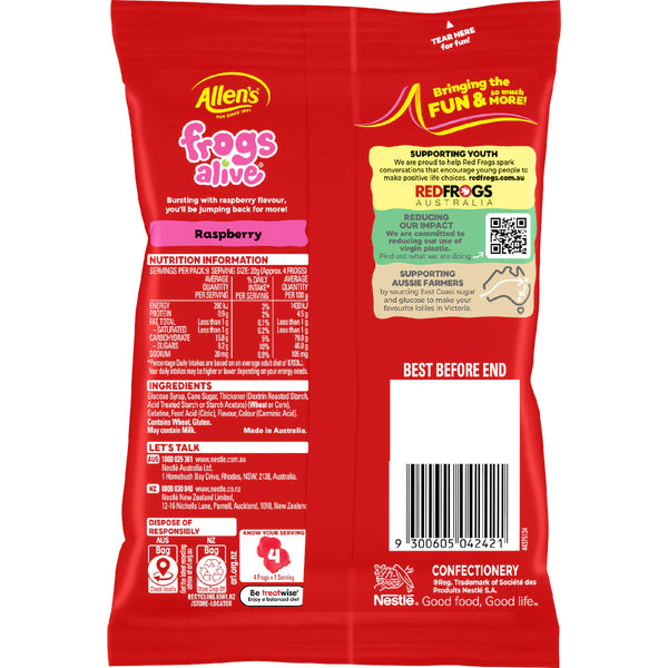 Allen's Frogs Alive Sugar 190g