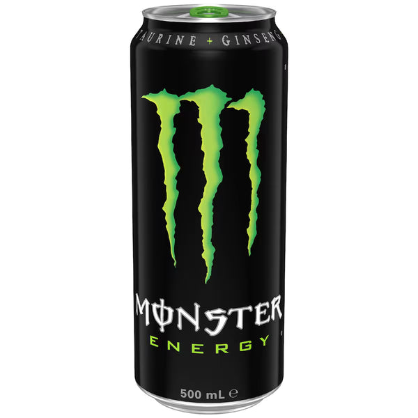 Monster Energy Drink Green Cans 500ml