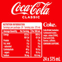 Coca-cola Soft Drink Ib Cans 375 Ml