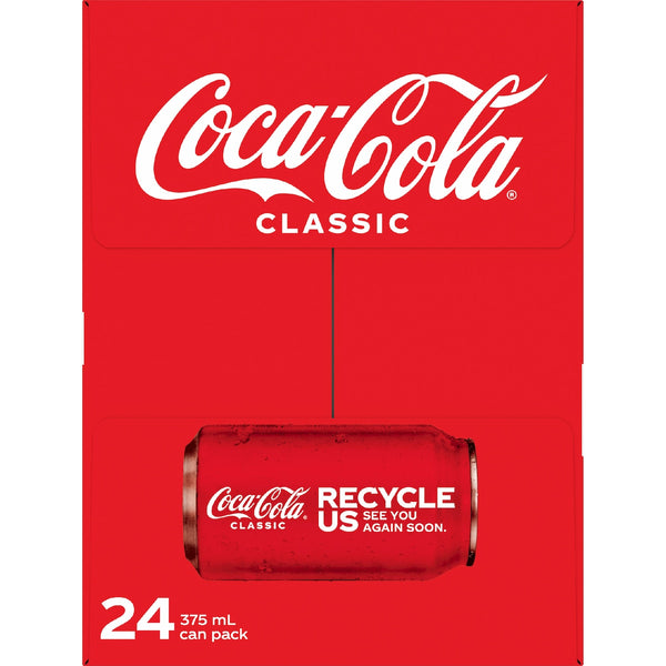 Coca-cola Soft Drink Ib Cans 375 Ml