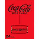 Coca-cola Zero Sugar Soft Drink Ib Cans 375 Ml