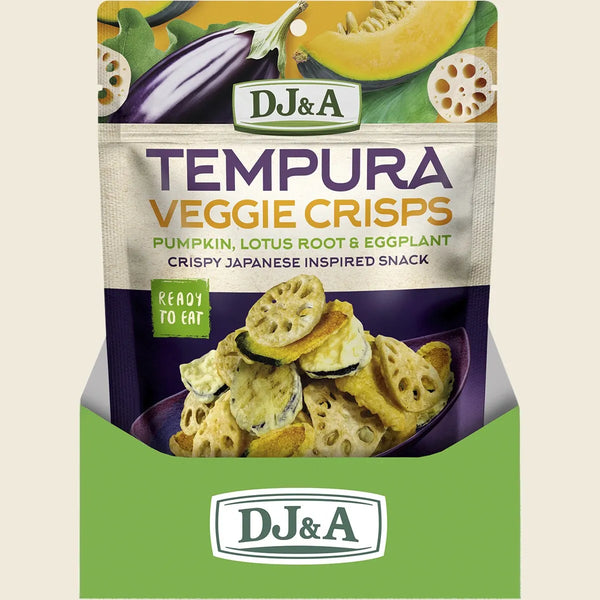 DJ & A Tempura Veggie Crisps 70g