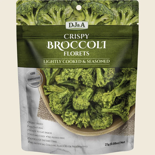 DJ & A Crispy Broccoli Florets 25g