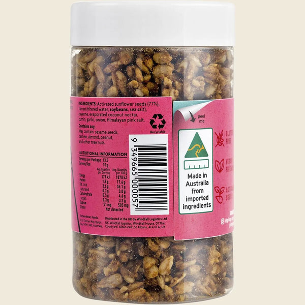 Pimp My Salad Spiced Activated Sunflower Seeds 135g