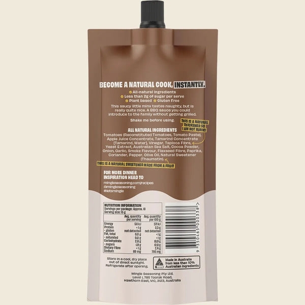 Mingle BBQ All Natural Sauce 250g