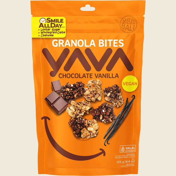 Yava Granola Bites Chocolate Vanilla 125g