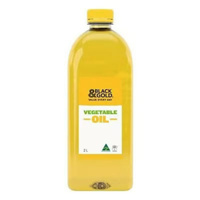 Black And Gold Vegetable Oil 2 Litres