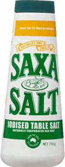 Saxa Salt Iodised Drum 750gr